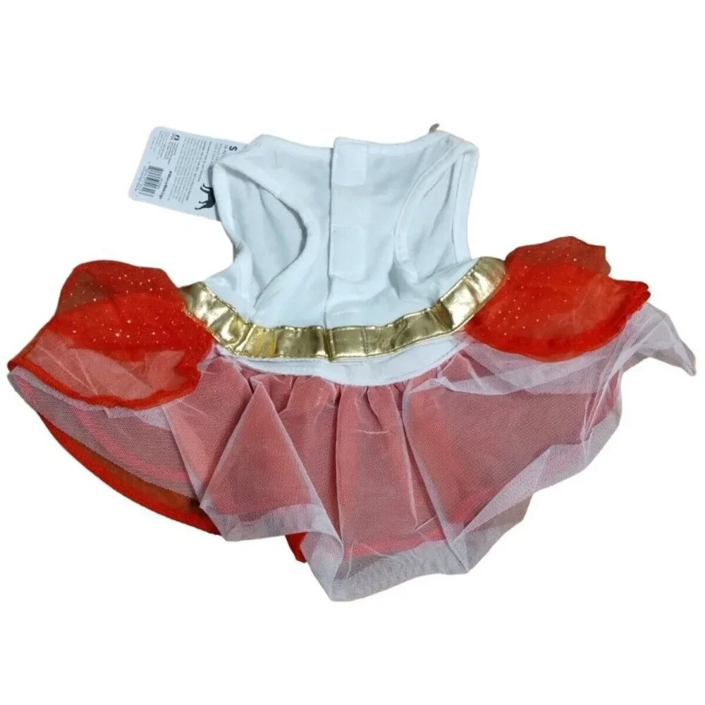 Merry Makings Santa Baby Razzle Dazzle Pet Dress Dog Cat Size Small New Holiday